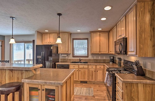 Sturgis Casa | Idyllic Sturgis Home w/ Fire Pit & Large Deck!