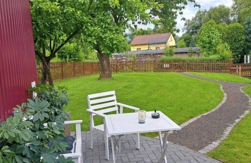 Rudershausen Casa | Idyllische Übernachtung im Bauwagen mit Outdoordusche und Outdoorküche