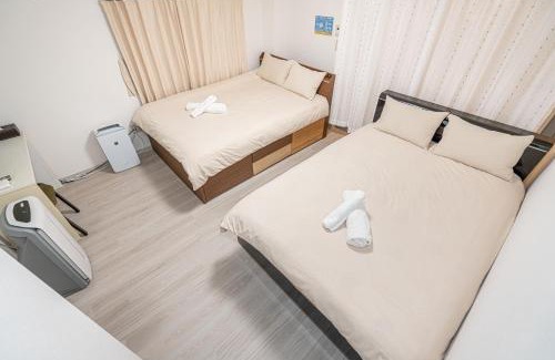 Kamiikebukuro Apartamento | Ikebukuro East Exit Queen Bed Room