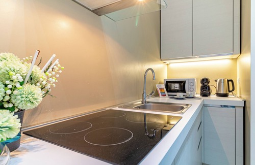 Vimercate Apartamento | Il quadrato blu - Una Habitación Piso, Capacidad 4