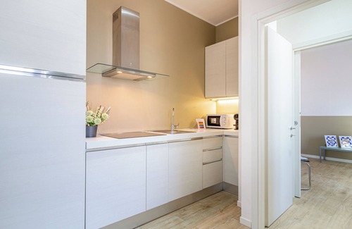 Vimercate Apartamento | Il quadrato blu - Una Habitación Piso, Capacidad 4