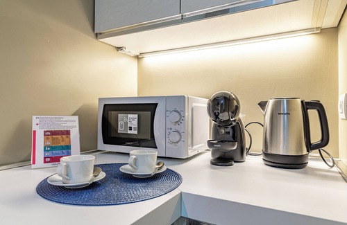 Vimercate Apartamento | Il quadrato blu - Una Habitación Piso, Capacidad 4