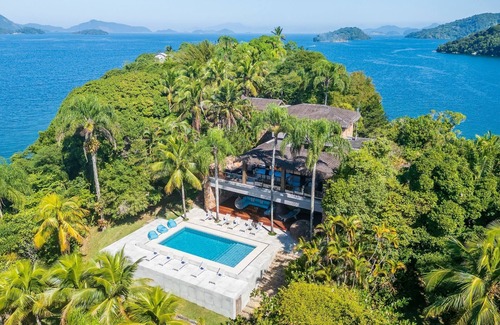 Angra dos Reis Villa | Ilha do Japão - Lujosa isla privada en Angra dos Reis - Ang003