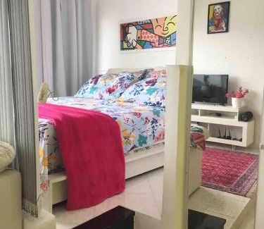 Porchat Island Apartamento | Ilha Porchat - Loft Vista Incrível