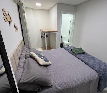 Tocantins Apartamento | Imóvel climatizado, localizado em um prédio novo e equipado com tudo o que você precisa para uma experiência de hospedagem incrível na cidade de Toledo.