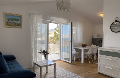 Karlobag Casa | Imanje uz plažu sa tenis igralištem i bazenom: Unit A2