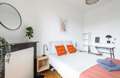 Reims City Centre Casa | Immeuble spacieux - hyper centre - 15 couchages