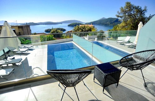 Perigiali Villa | Impressive Sea View Lefkada Villa | 2 Bedrooms | Villa Polytelis | Panoramic Sea Views & Private Pool | Perigiali