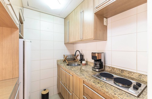 Boqueirao Apartamento | In front of the beach! Apartment with rooftop pool and balcony with view - ARK Houses
