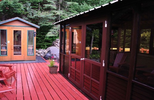 Wentworth-Nord Chalet De Esquí | In the heart of the Laurentians in the middle of nature with its lakes