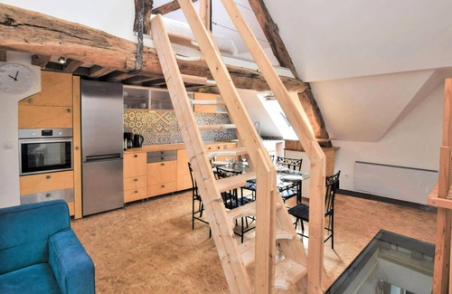 Dieppe Apartamento | Alojamiento de 3 habitaciones en Dieppe