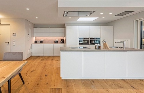Schenna Apartamento | En el ático panorámico Skygarden vacaciones sueños eran.