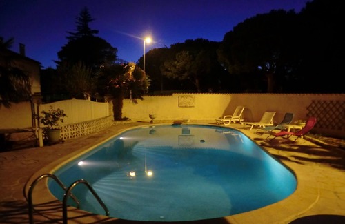 Lattes Villa | En villa, apartamento independiente de 130 m2 con aire acondicionado. Piscina de 10x5