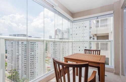 Vila Andrade Apartamento | IN4 - Novo Bhaus Morumbi - Shopping Jardim Sul - 50m2 - Linda vista 19o andar - Vaga de Garagem - Acomoda 2 adultos e 1 criança