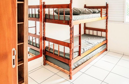 Centro Apartamento | Incrível Apto com piscina e churrasq em Ubatuba SP
