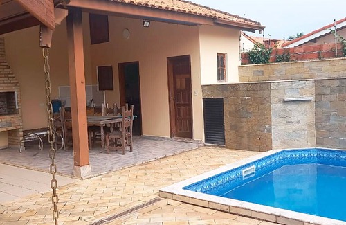 Balneario Florida Casa | Incrível casa c Wi-Fi a 280 m do mar em Peruíbe/SP