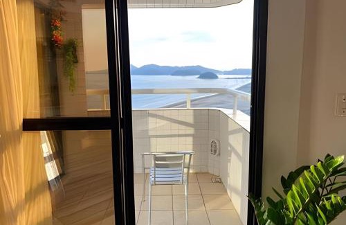 Boqueirao Apartamento | Incrível vista para o mar com piscina no Boqueirão