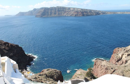 Oia Casa | Increíbles vistas a la caldera! Puesta de sol completa, privada, espaciosa, en el corazón de Oia