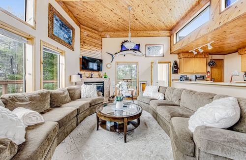 Klipsan Beach Casa | Incredible dog-friendly home with pool table, fast WiFi, gas fireplace, and W/D