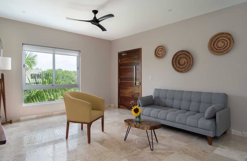 Centro de la ciudad de Tulum Hotel | Increíble propiedad privada: 2 apartamentos con wifi, piscina y cenote cercano