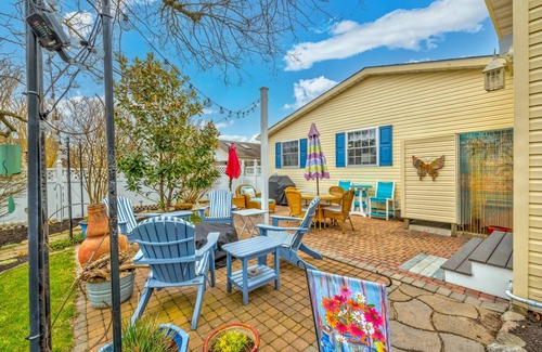 North Cape May Casa | Incredibly Charming Home One Short Block from Bay Beach & Spectacular Sunsets.