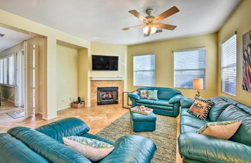 Indio Casa | Indian Palms Resort Home with Yard and Community Perks