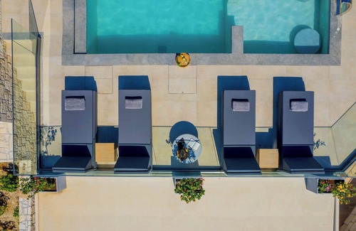 Marathitis Apartamento | Indigo private Villa with Pool-Gym-Sauna-BBQ by Hospi