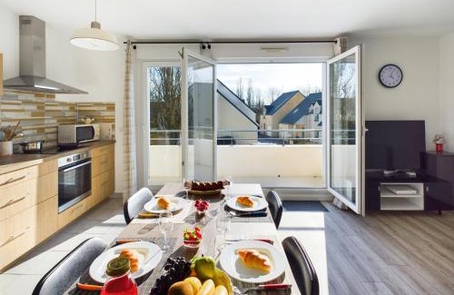 Concarneau Apartamento | -INDIGO-T3 avec balcon et 2 places de parking