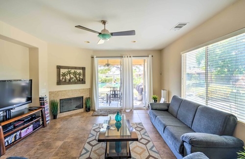 Indio Cabaña | Indio Home w/ Mountain Views & Resort Amenities!