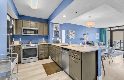 Myrtle Beach Apartamento | Indoor HotTub - Heated Pool - LazyRiver - King Bed