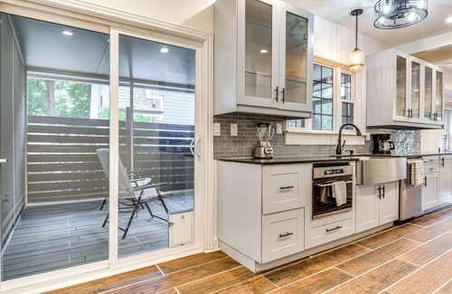 Mapleton/Fall Creek Casa | Screened Patio at Pet-Friendly Indianapolis Home!