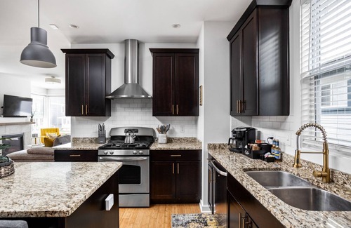 Near Northside Casa | Indy Experience House / Movie Theater, Patio, Office, Private Parking
