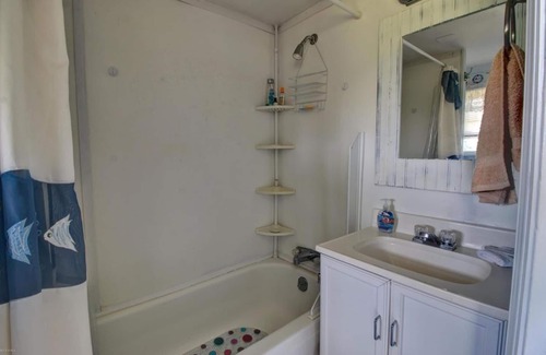 Harkers Island Casa | Pequeño bungalow barato en la isla Harkers