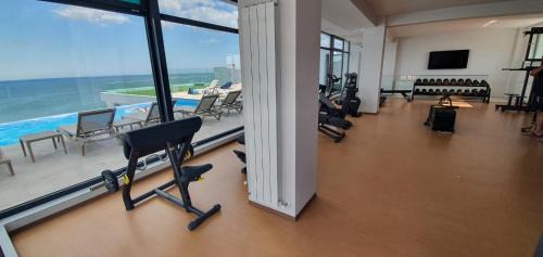 Mamaia-Sat Apartamento | Infinity Aparthotel & Spa Resort Prima Linie la Mare, Piscina Infinity la Etaj 11 Panorama