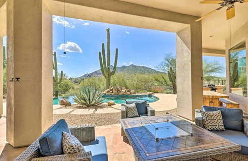 Black Mountain Shadows Casa | Infinity Pool Stunning Home in Cave Creek!