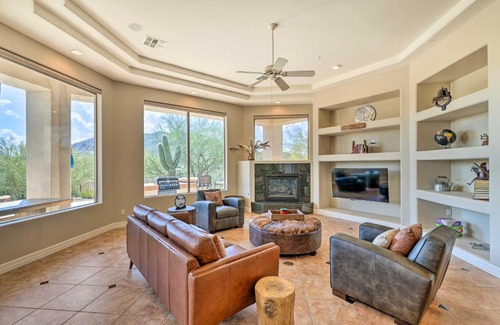 Black Mountain Shadows Casa | Infinity Pool Stunning Home in Cave Creek!