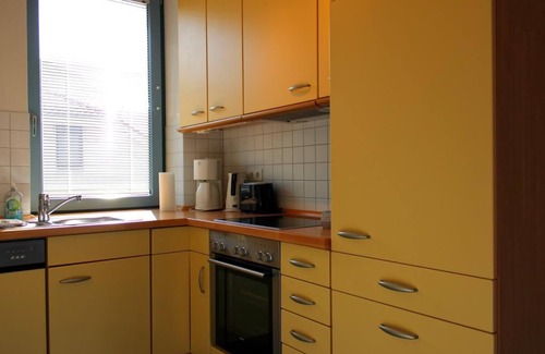 Fehmarn Apartamento | Inselblume 55 - Vacation home in the Strandburg with dog