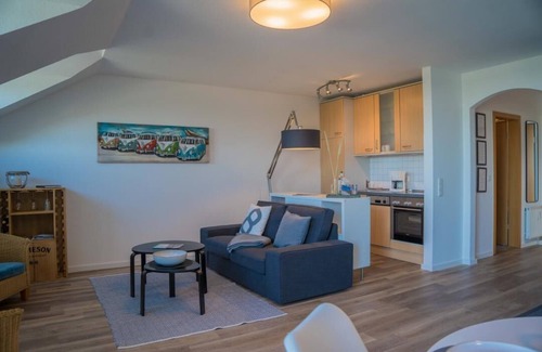 Fehmarn Apartamento | Inselblume 78 - vacation home with beach chair in Burgtiefe