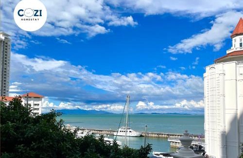 Seri Tanjung Pinang Apartamento | Instagramable Luxury Suites for Couples or Families Straits Quay Penang Sea View Balcony Private Bathtub