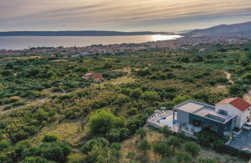 Kastel Kambelovac Villa | Intimate secluded Luxury Villa Cambello, GORGEOUS SEA VIEW in Croatia