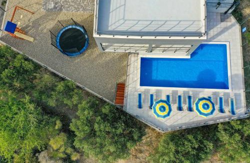 Kastel Kambelovac Villa | Intimate secluded Luxury Villa Cambello, GORGEOUS SEA VIEW in Croatia