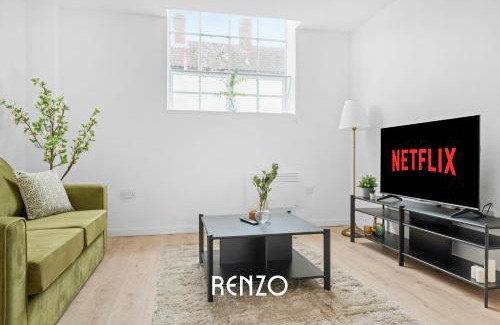 Newark Apartamento | Inviting 1-bed Apartment in Newark on-Trent by Renzo, Free Parking and Wi-Fi!