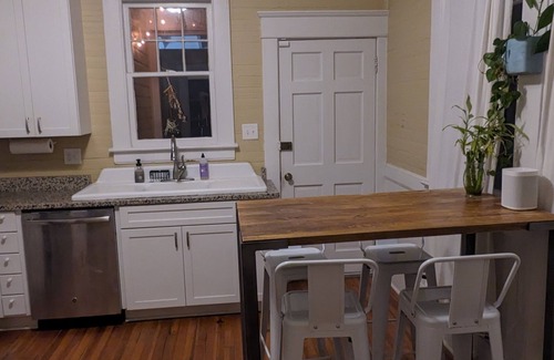 East Durham Casa | Inviting 2BR Sanctuary - Cozy Light Filled Bungalow with Two Screened Porches