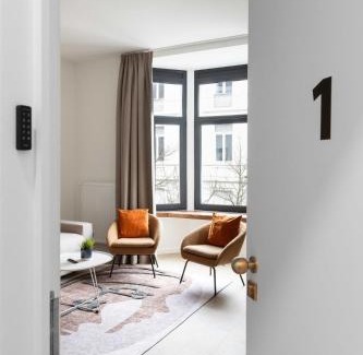 South Antwerp Apartamento | Inviting and bright 7-Person Apartment in Antwerp