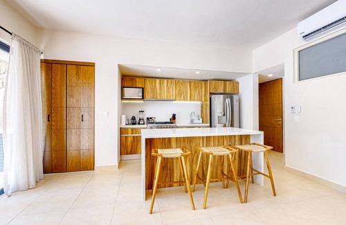 Tulum Apartamento | Inviting dog-friendly apartment with pool, fitness area, balcony, & W/D