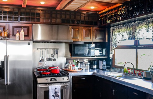 San Rafael Casa | Inviting dog-friendly home with lake, hot tub, game room, fireplace, & W/D