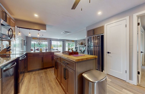 West Hills Casa | Inviting home with amazing lake/mountain views, dock & kayaks