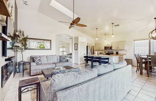 Foothills Casa | Inviting home with pool, hot tub, enclosed yard, fast WiFi, & W/D