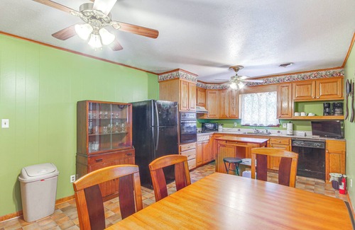 Vicksburg Casa | Inviting Vicksburg Home w/ Patio + Charcoal Grill!