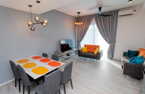 Ulu Kinta Apartamento | Ipoh Tambun Lost World Sunway Onsen Suites Lana 2R2B 8 paxs